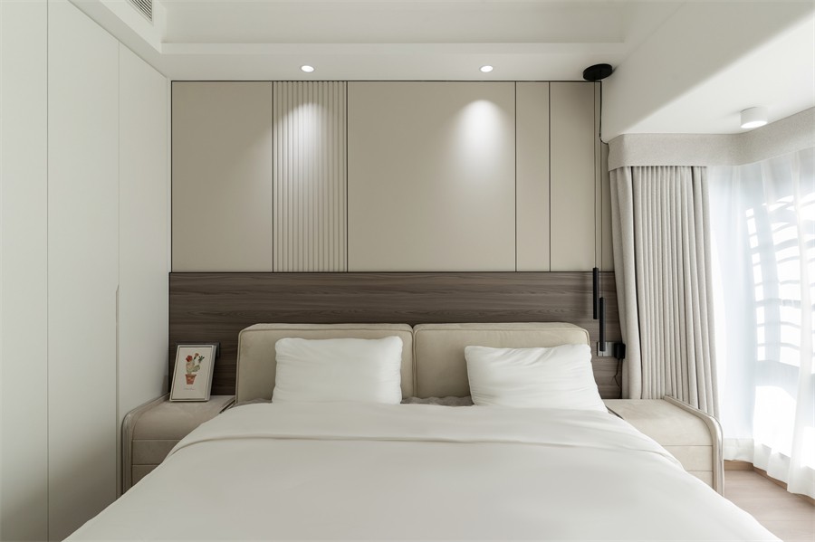 錦官府100平臥室裝修完工實景圖