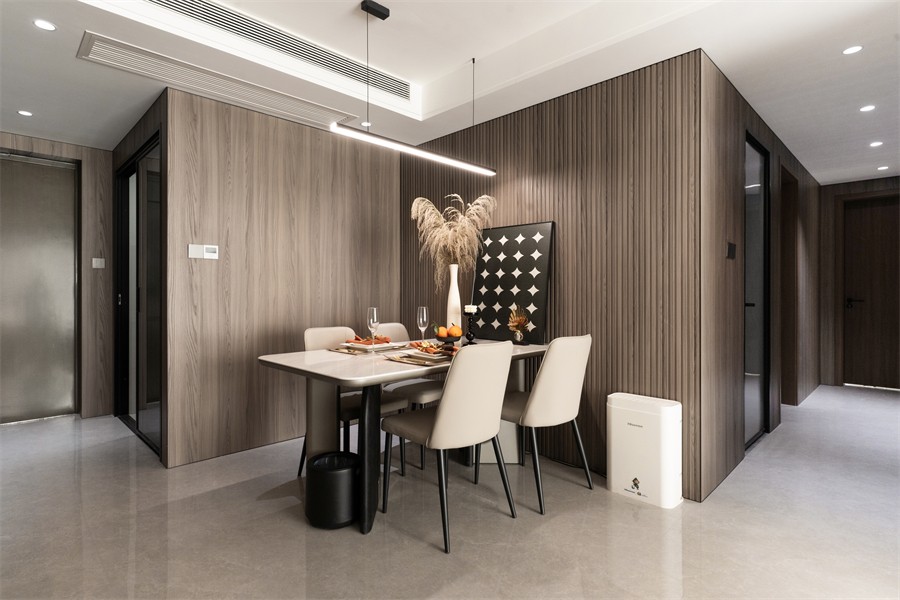 錦官府100平餐廳裝修完工實景圖