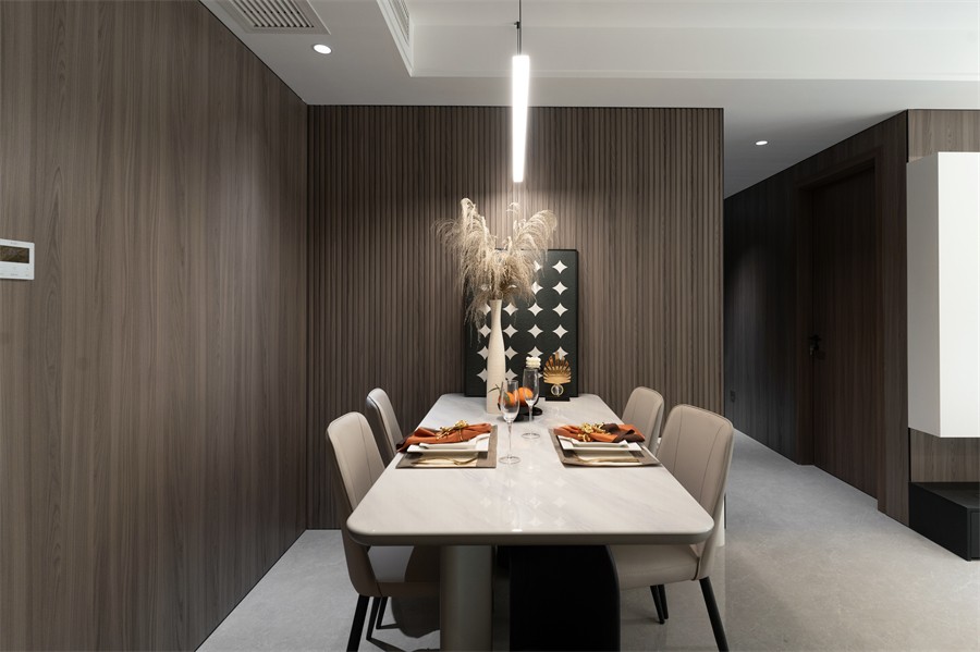 錦官府100平餐廳裝修完工實景圖